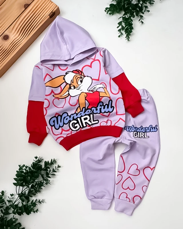 Cuscino Büyük Yaş Wonderful Girl Baskılı 2’li Çocuk Takım