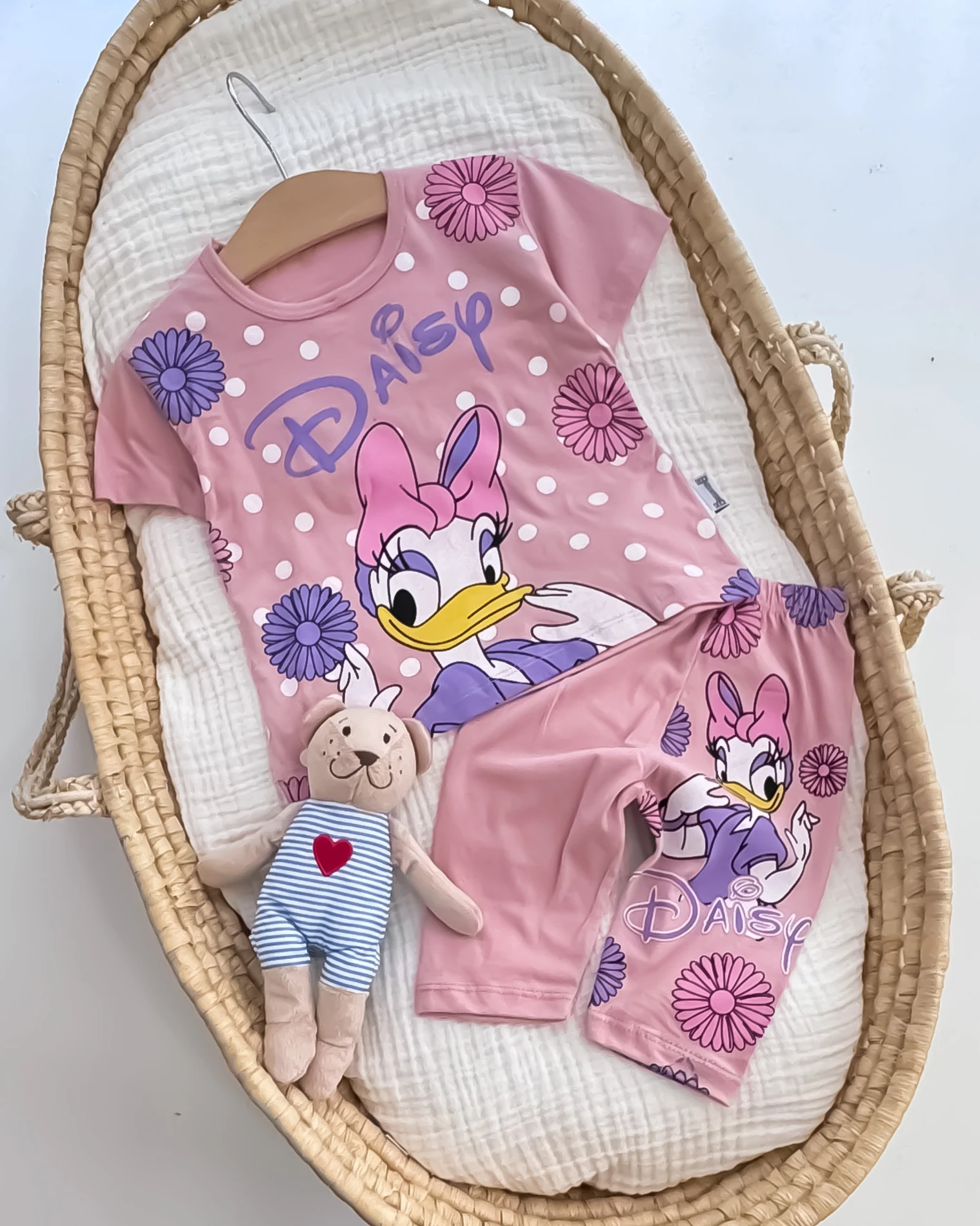 Cuscino Yazlık Büyük Yaş Daaissy Duck Baskılı 2’li Çocuk Takımı 