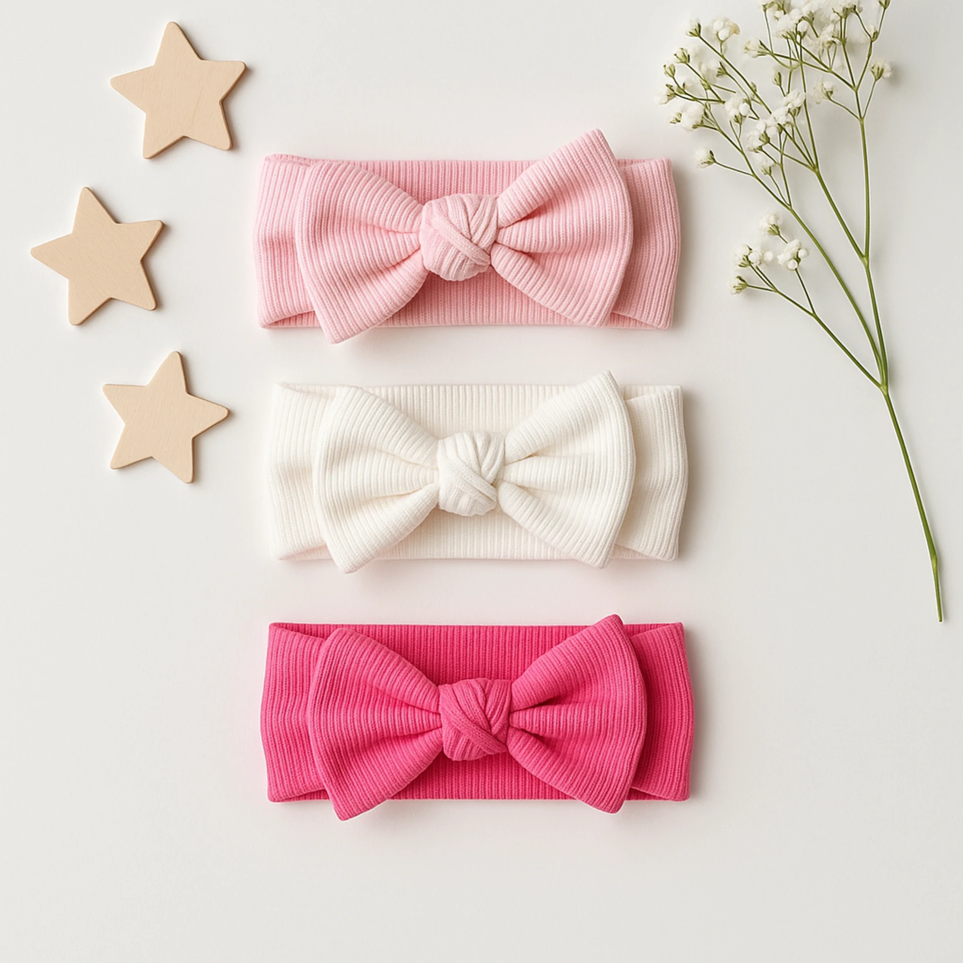 Defne Kız Bebek 3’lü Saç Bandı Set Model - 4