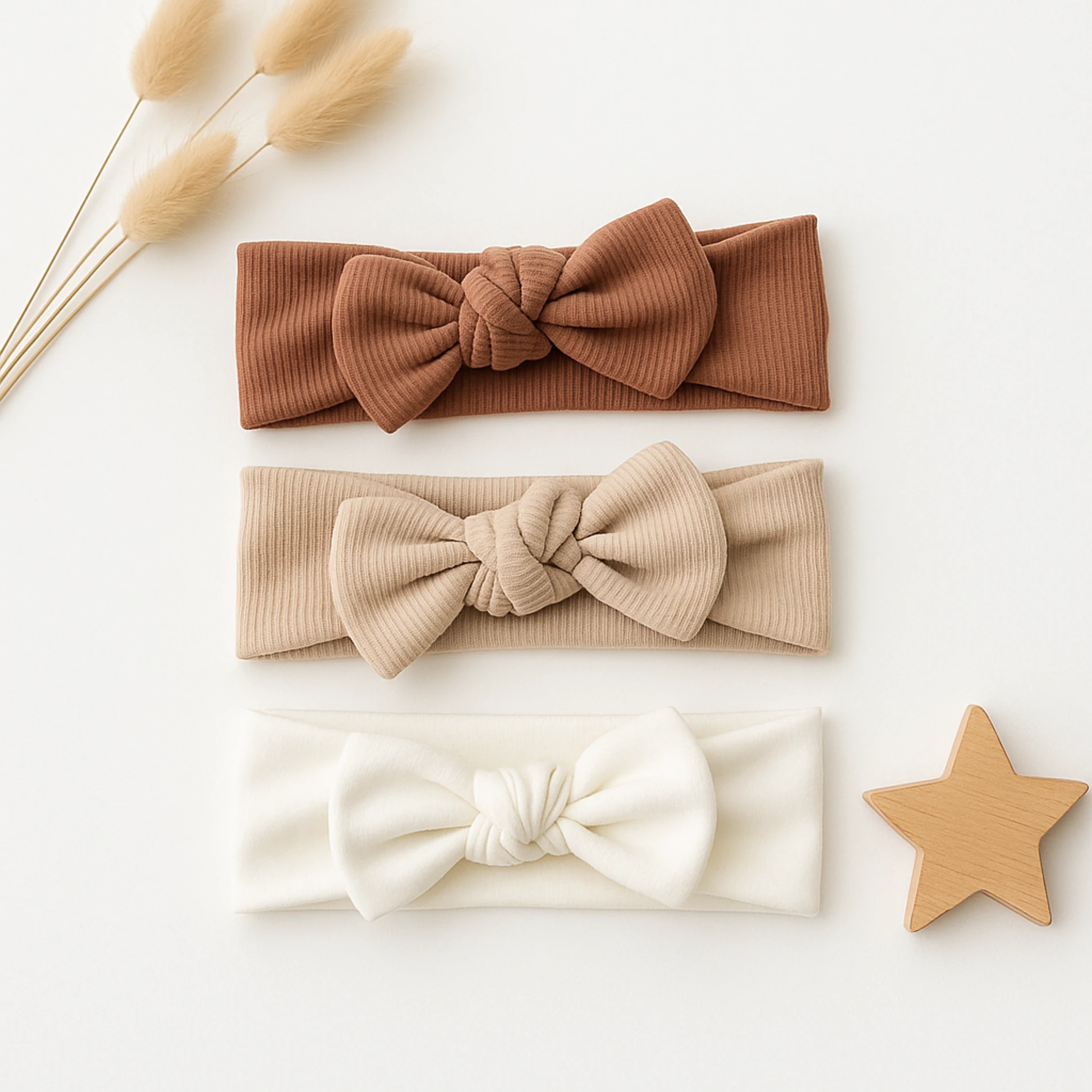 Defne Kız Bebek 3’lü Saç Bandı Set Model - 5