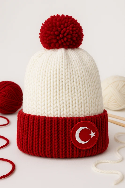 Taraftar Örgü Bere - Model 5