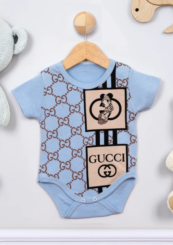 Guci Miki Baskılı Çıtçıtlı Bebek Badi